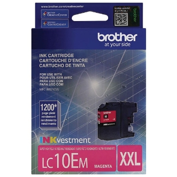 Picture of Brother LC-10EM OEM Super High Yield Magenta Inkjet Cartridge
