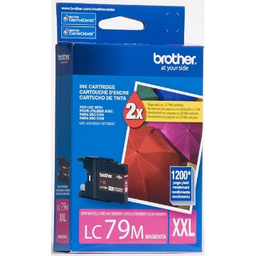 Show details for Brother LC-79M Extra High Yield Magenta Inkjet Cartridge (1200 Yield) Picture of Brother LC-79M Extra High Yield Magenta Inkjet Cartridge (1200 Yield)