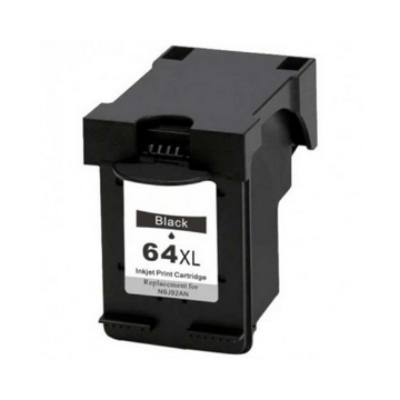 Show details for Compatible N9J92AN (HP 64XL) High Yield Black Ink Cartridge (450 Yield) Picture of Compatible N9J92AN (HP 64XL) High Yield Black Ink Cartridge (450 Yield)