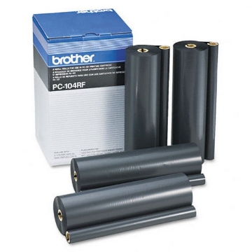 Show details for Brother PC-104RF OEM Black Thermal Transfer Refill Rolls (4/box) Picture of Brother PC-104RF OEM Black Thermal Transfer Refill Rolls (4/box)
