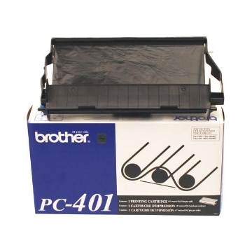 Picture of Brother PC-401 OEM Black Thermal Fax Cartridge