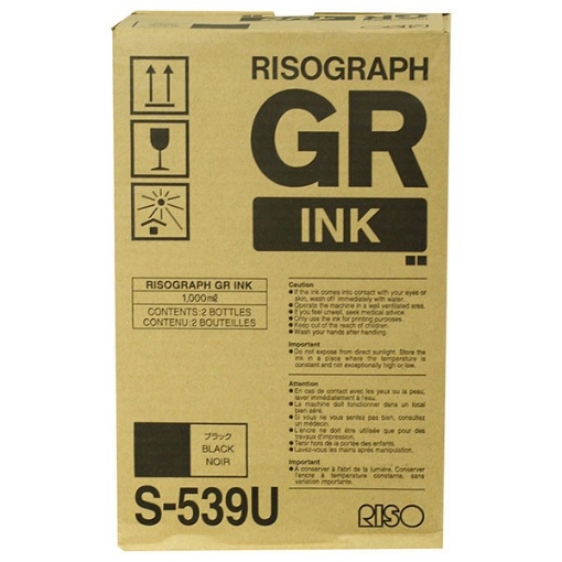Picture of Risograph S-539 OEM Black Inkjet Cartridge