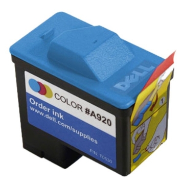 Show details for Dell T0530 (310-4143) OEM Color Inkjet Cartridge Picture of Dell T0530 (310-4143) OEM Color Inkjet Cartridge