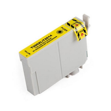 Show details for Compatible T200XL420 (Epson 200XL) Compatible Epson Yellow Inkjet Cartridge Picture of Compatible T200XL420 (Epson 200XL) Compatible Epson Yellow Inkjet Cartridge