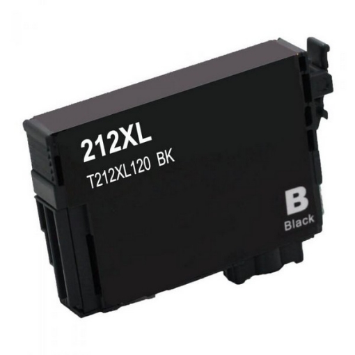 Picture of Compatible T212xl120 (Epson T212XL) Compatible High Yield Epson Black Inkjet Cartridge