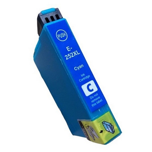 Picture of Remanufactured T252XL220 (Epson 252XL) High Yield Cyan Inkjet Cartridge (1100 Yield)