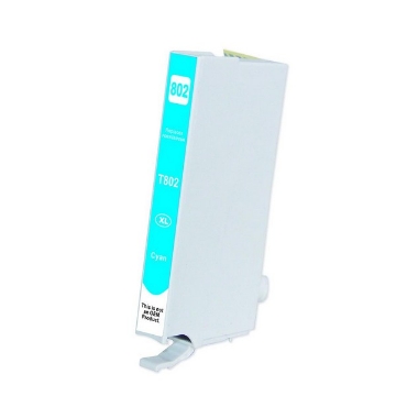 Show details for Remanufactured T802xl220 (Epson 802XL) Ultra High Yield Cyan Inkjet Cartridge (1900 Yield) Picture of Remanufactured T802xl220 (Epson 802XL) Ultra High Yield Cyan Inkjet Cartridge (1900 Yield)
