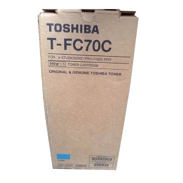 Picture of Toshiba TFC70C OEM Cyan Toner Cartridge