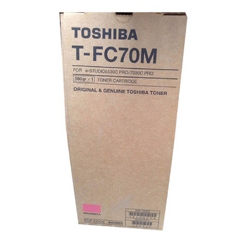 Picture of Toshiba TFC70M OEM Magenta Toner Cartridge