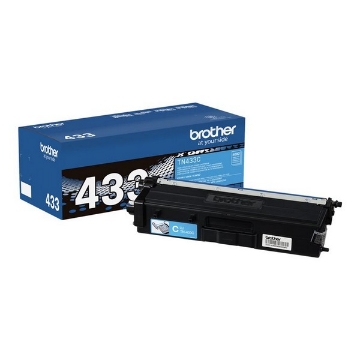 Show details for Brother TN-433C OEM High Yield Cyan Toner Cartridge Picture of Brother TN-433C OEM High Yield Cyan Toner Cartridge